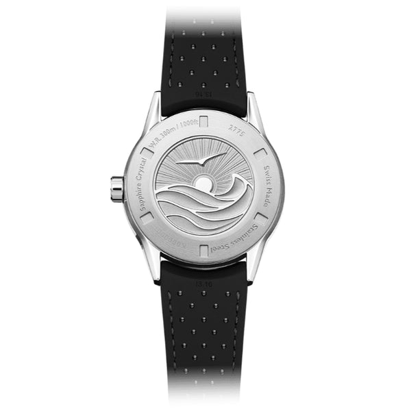 Freelancer Diver Black Dial & Rubber Strap. Stainless Steel Watch | 42.5mm