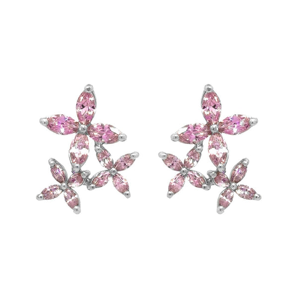 3 Flowers Earrings