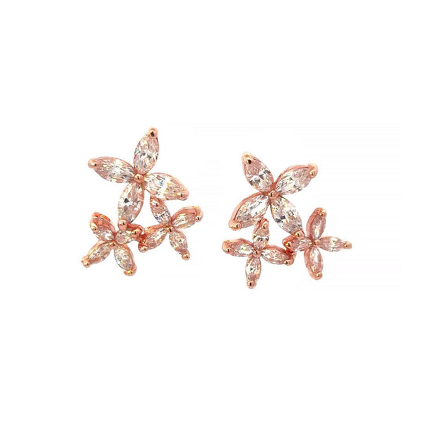 3 Flowers Earrings