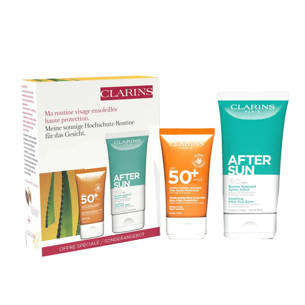 My high-protection sunny face routine