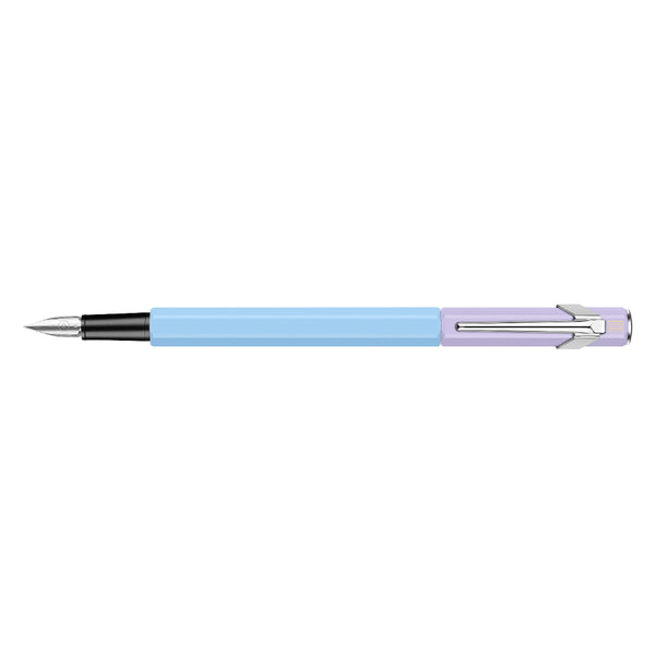 849™ PAUL SMITH Sky Blue & Lavender Purple Fountain Pen (F) - Limited Edition