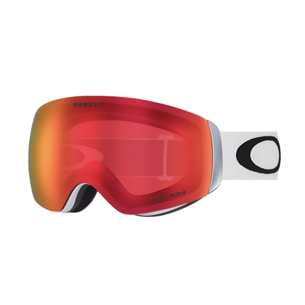 Flight Deck M Matte White | Prizm Snow Torch Iridium |