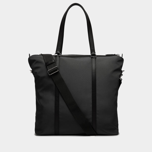 Code | Tote in Black Nylon
