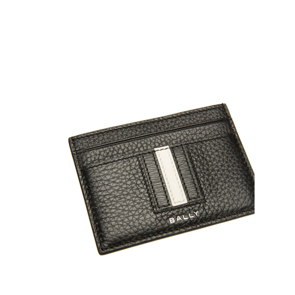 Ribbon Card Holder | Card Holder | Black Leather