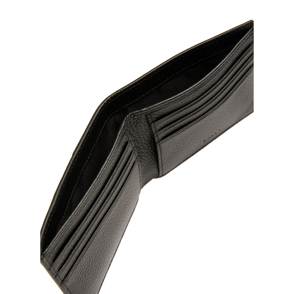 Ribbon Wallet | Wallet | Black Leather