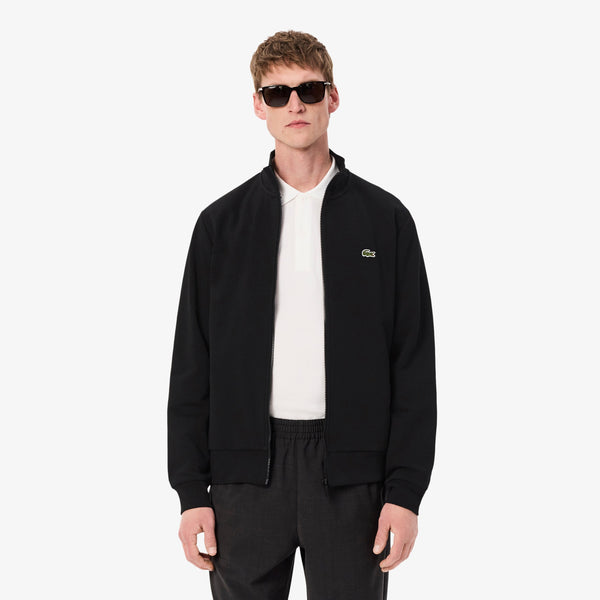 Zip-Up High Neck Fleece Sweatshirt | Men