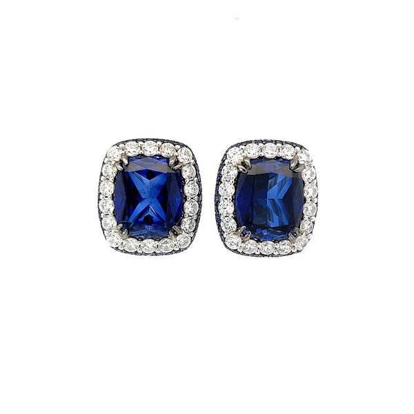 Festive Classy Cushion Cut Earrings