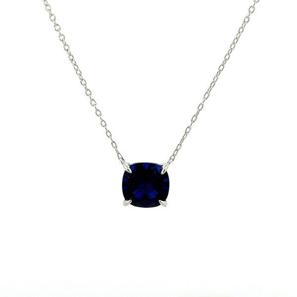 Classic Cushion Cut Necklace