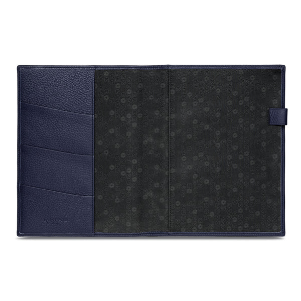 LÉMAN BLUE NIGHT leather notebook A5 Cover