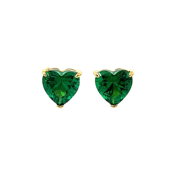 Heart Cut Studs