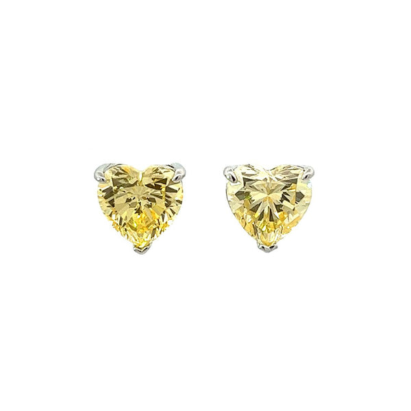 Heart Cut Studs