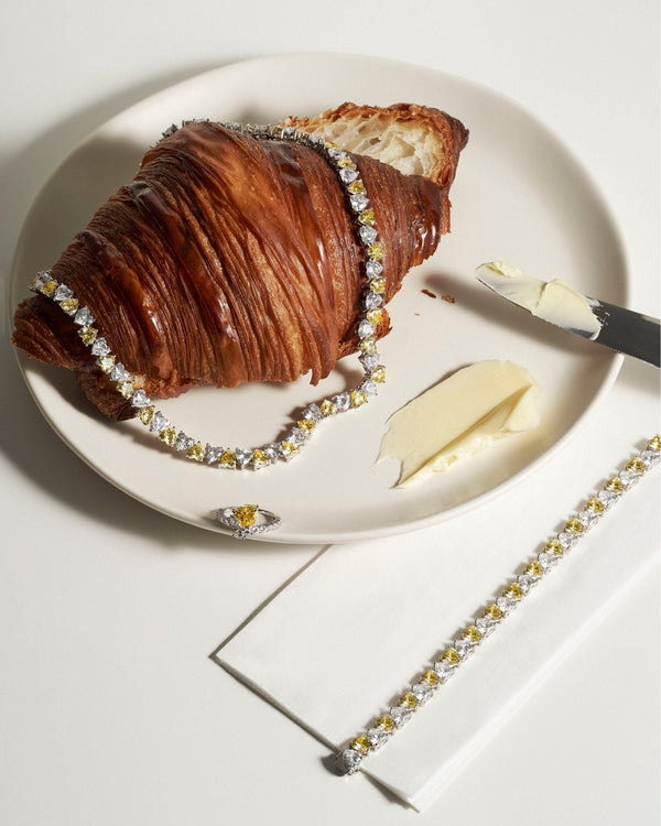 Heart Shaped Tennis Choker