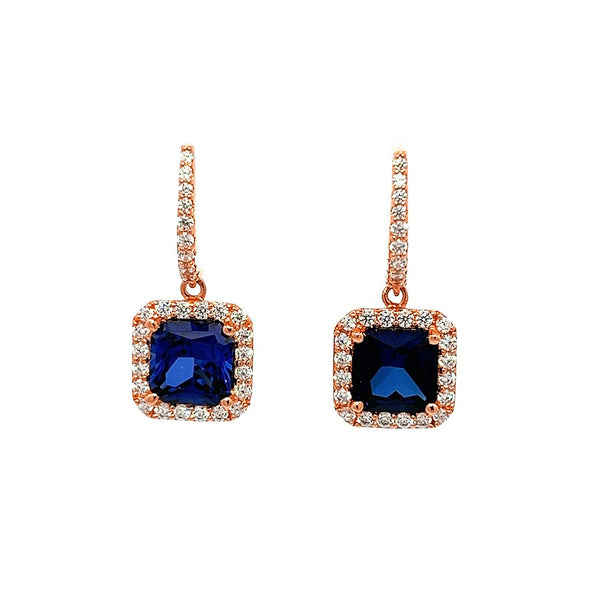 Square Leverback Earrings