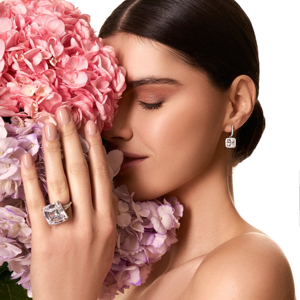 Square Leverback Earrings