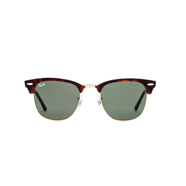 Clubmaster Mock Tortoise On Arista - G-15 Green | Crystal Standard
