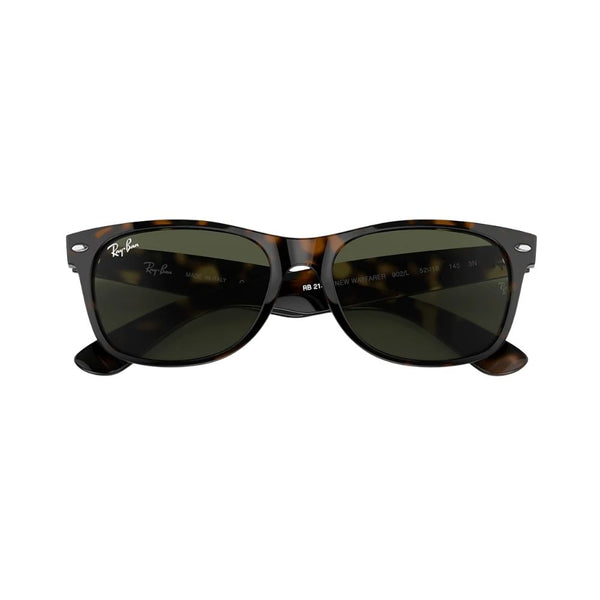 New Wayfarer Tortoise - Polar Green | Crystal Polarized