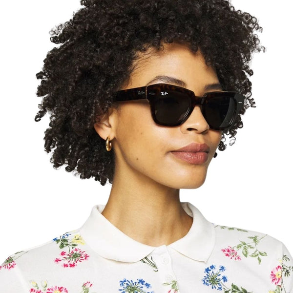 State Street Havana On Transparent Brown - Dark Grey | Crystal Standard