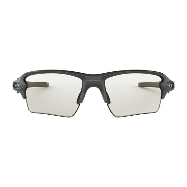 Flak 2.0 XL Steel - Clear 50% Black Irid Photo | Policarbonate Photochromic