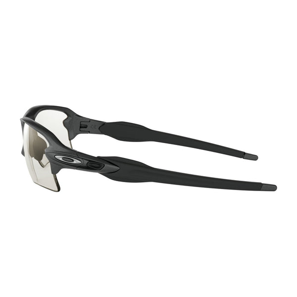 Flak 2.0 XL Steel - Clear 50% Black Irid Photo | Policarbonate Photochromic