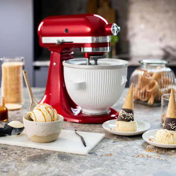 KSM135 Red SWISS GARANTIE + Ice Cream Maker