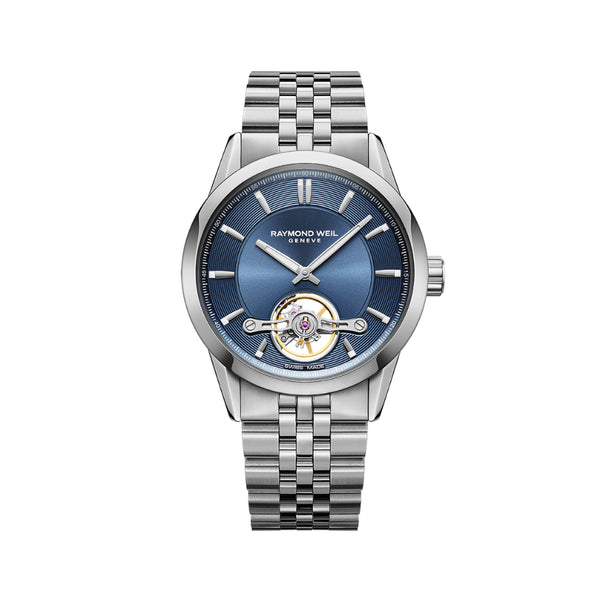 Freelancer Calibre RW1212 Men's Automatic Blue Steel Watch | 42.5mm