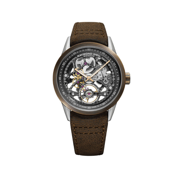 Freelancer Calibre RW1212 Skeleton Men's Automatic Bronze Watch | 42mm