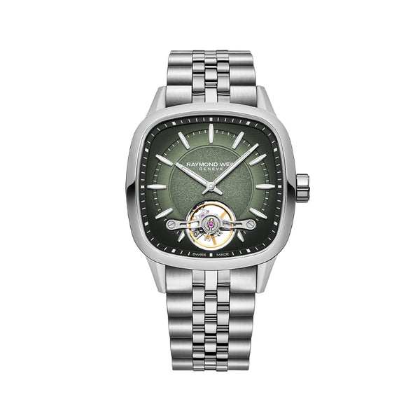 Freelancer Calibre RW1212 Men’s Automatic Green Steel Watch | 40 x 40mm