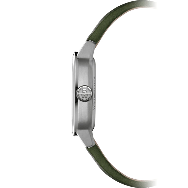 Freelancer Calibre RW1212 Men’s Automatic Green Leather Strap Watch | 40 x 40mm