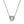 Timeless Elevated Heart Necklace 925 Silver