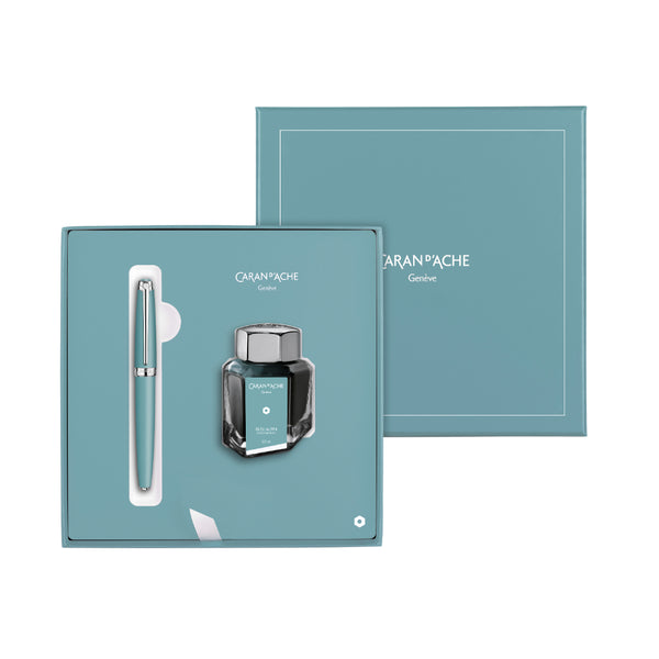 Gift Box Alpine Blue LÉMAN™ Fountain Pen