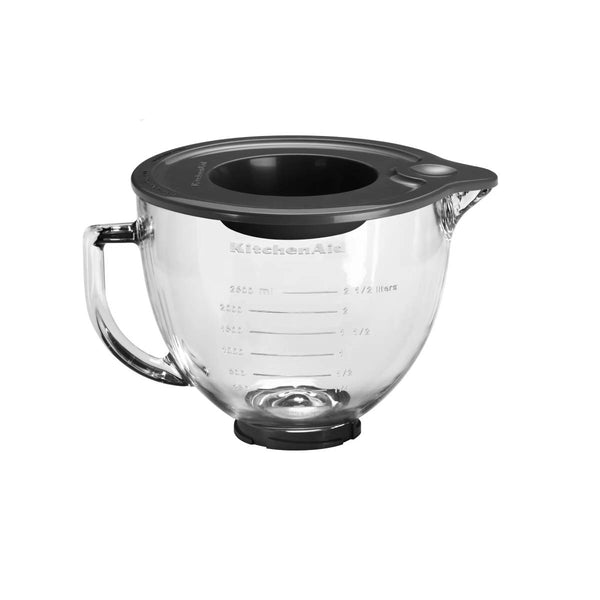 KSM135 Black SWISS GARANTIE + Glass Bowl + Vegetable Slicer