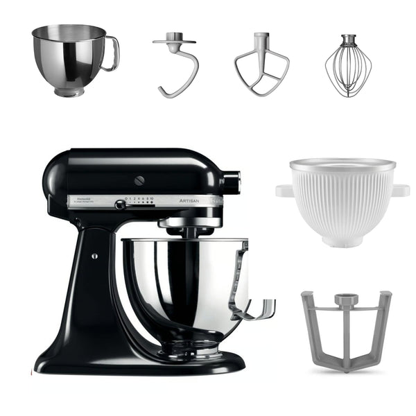 KSM135 Black SWISS GARANTIE + Ice Cream Maker