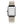 Toccata Men's Classic Rectangular Stainless Steel Leather Watch | 37 x 29mm