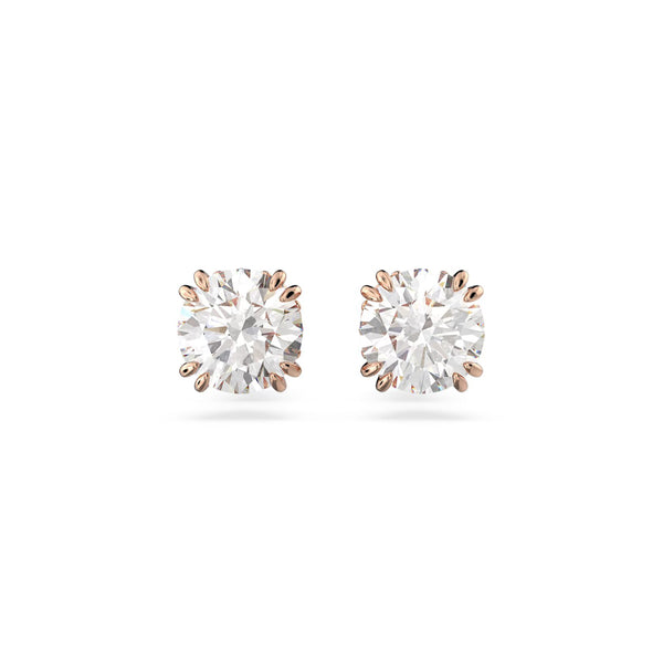 Constella Stud Earrings Round Cut