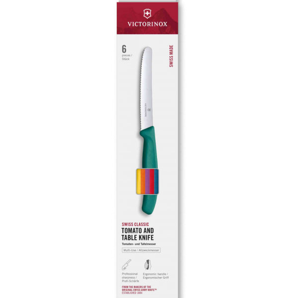 Swiss Classic Tomato and Table Knife Set | 6 pieces