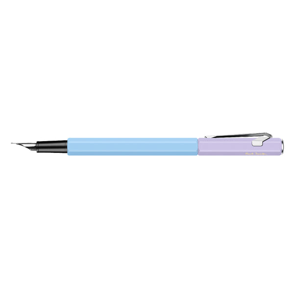 849™ PAUL SMITH Sky Blue & Lavender Purple Fountain Pen (F) - Limited Edition