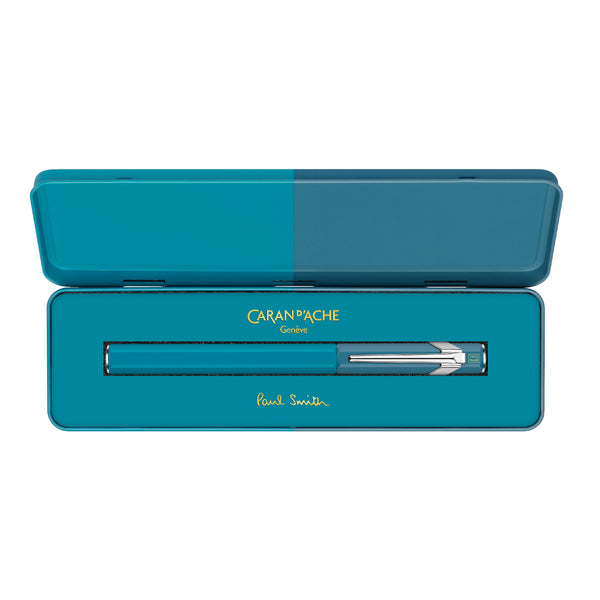 849™ PAUL SMITH Cyan Blue and Steel Blue Fountain Pen (F) - Limited Edition