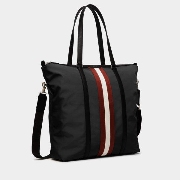 Code | Tote in Black Nylon
