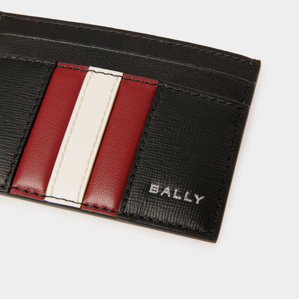 Mythos | Card Holder In Black Recycled Leather