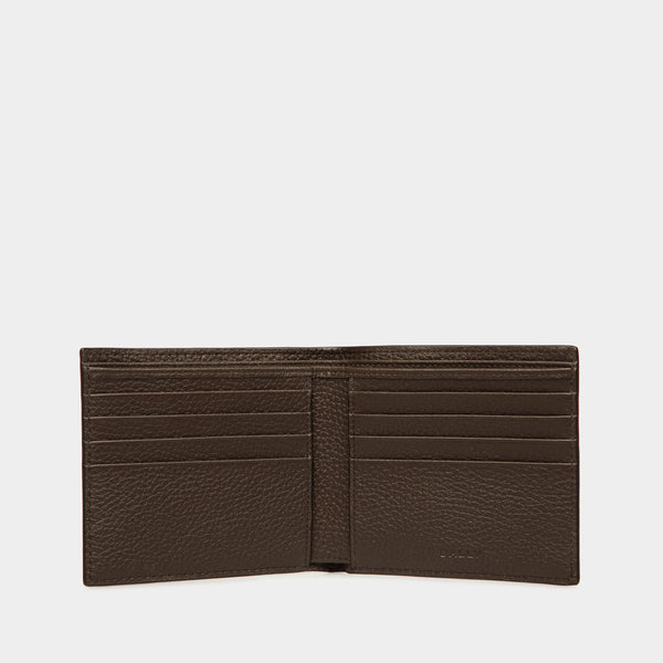 Ribbon | Bifold Wallet in Ebano Leather