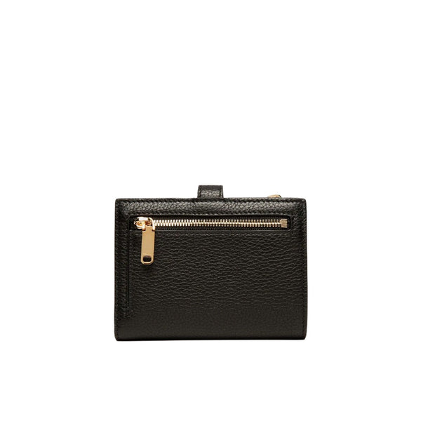 Lock Me | WoWallet In Black Grained Leather