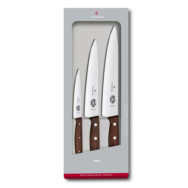 Wood Chef's Set, 3 Pieces