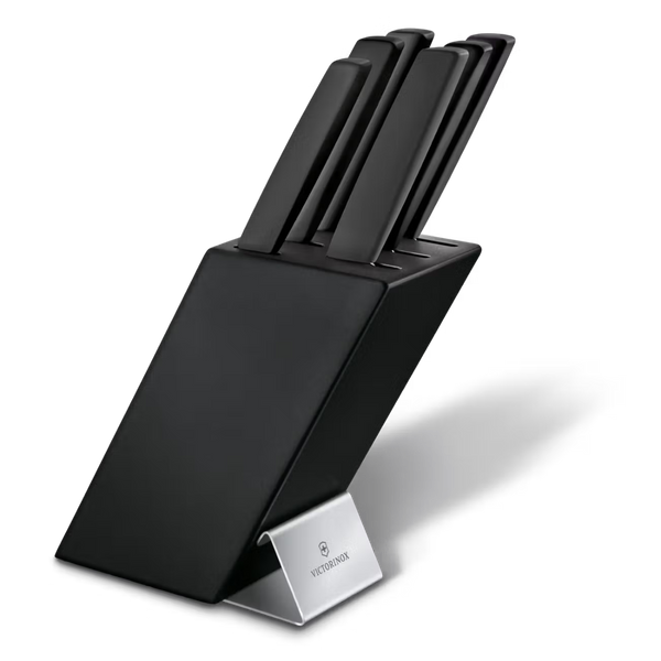 Swiss Modern Knife Block. 6 pieces