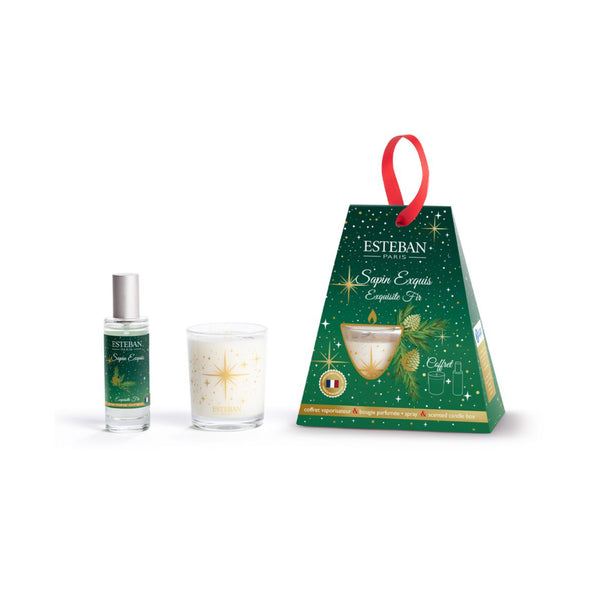 Gift Set 30ml Mini Spray And 70gr Mini Candle | Exquisite Fir