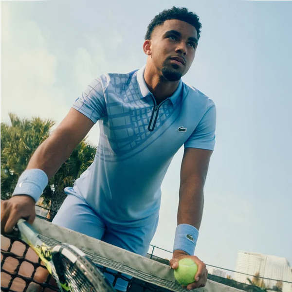 Ultra Dry Printed Slim Fit Tennis Polo Shirt | Men