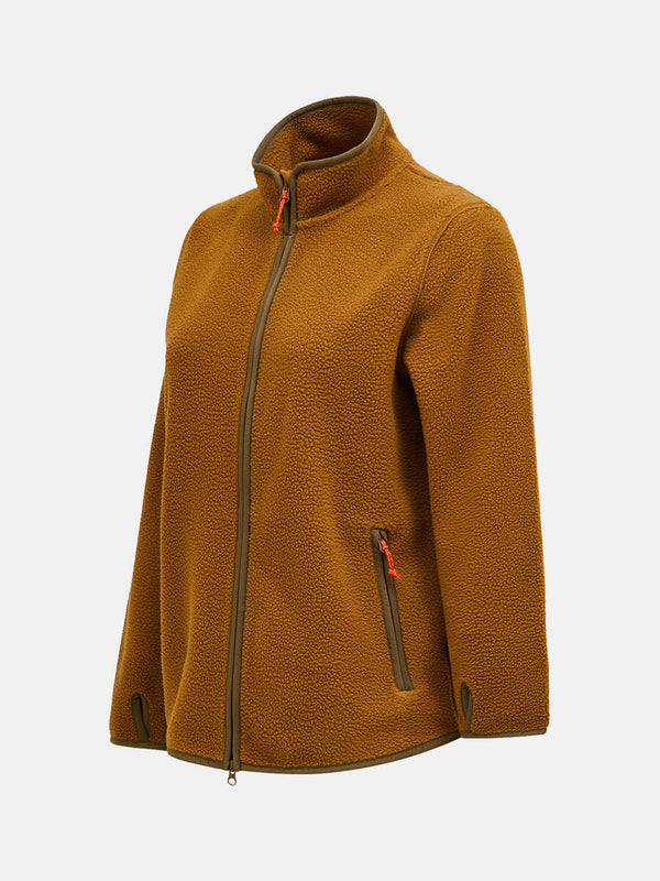 Pile Zip Jacket | Women