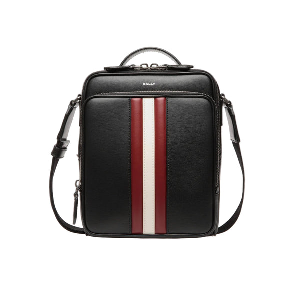 Mythos | Crossbody Bag In Black Recycled Leather