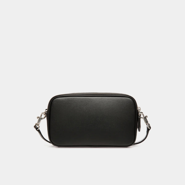Mythos | Crossbody Bag in Black Recycled Leather