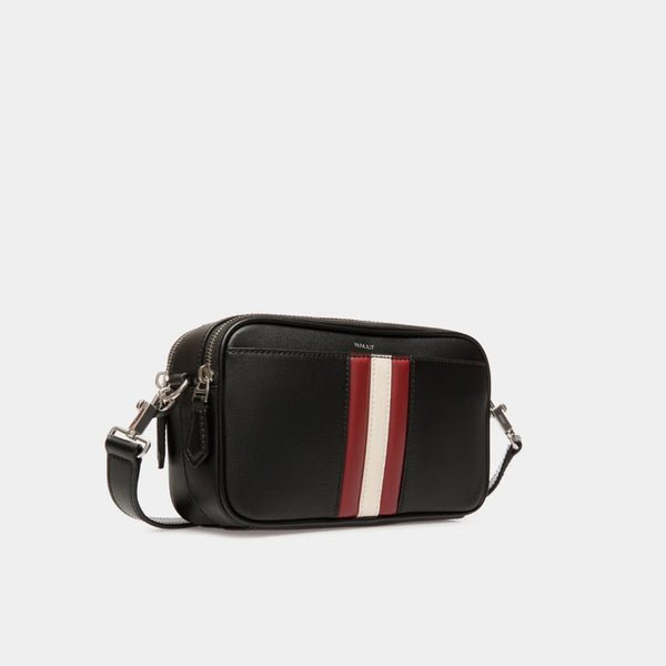 Mythos | Crossbody Bag in Black Recycled Leather