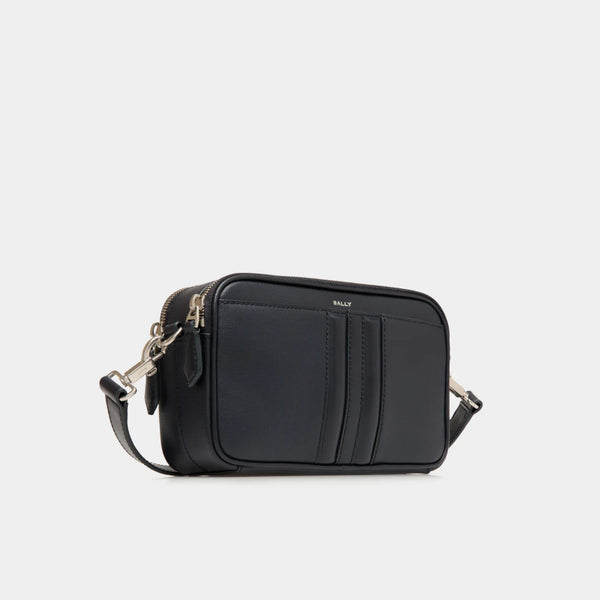 Mythos | Crossbody Bag in Navy Blue Recycled Leather